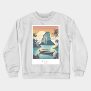 Phuket in Thailand Sunset Serenity Crewneck Sweatshirt